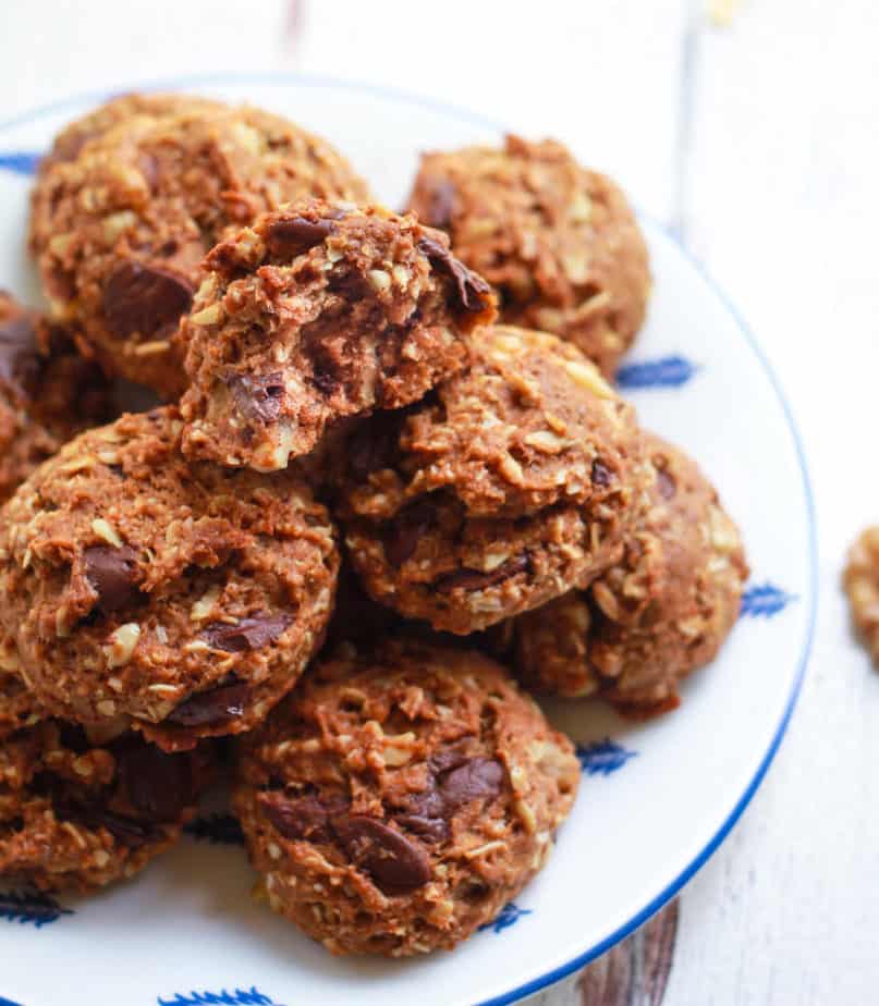 Sourdough Oatmeal Walnut Cookies | Easy vegan recipe