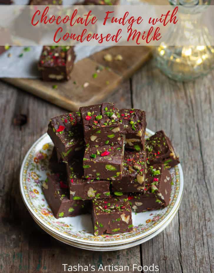 Chocolate Fudge with Condensed Milk | Easy Chocolate Fudge Recipe