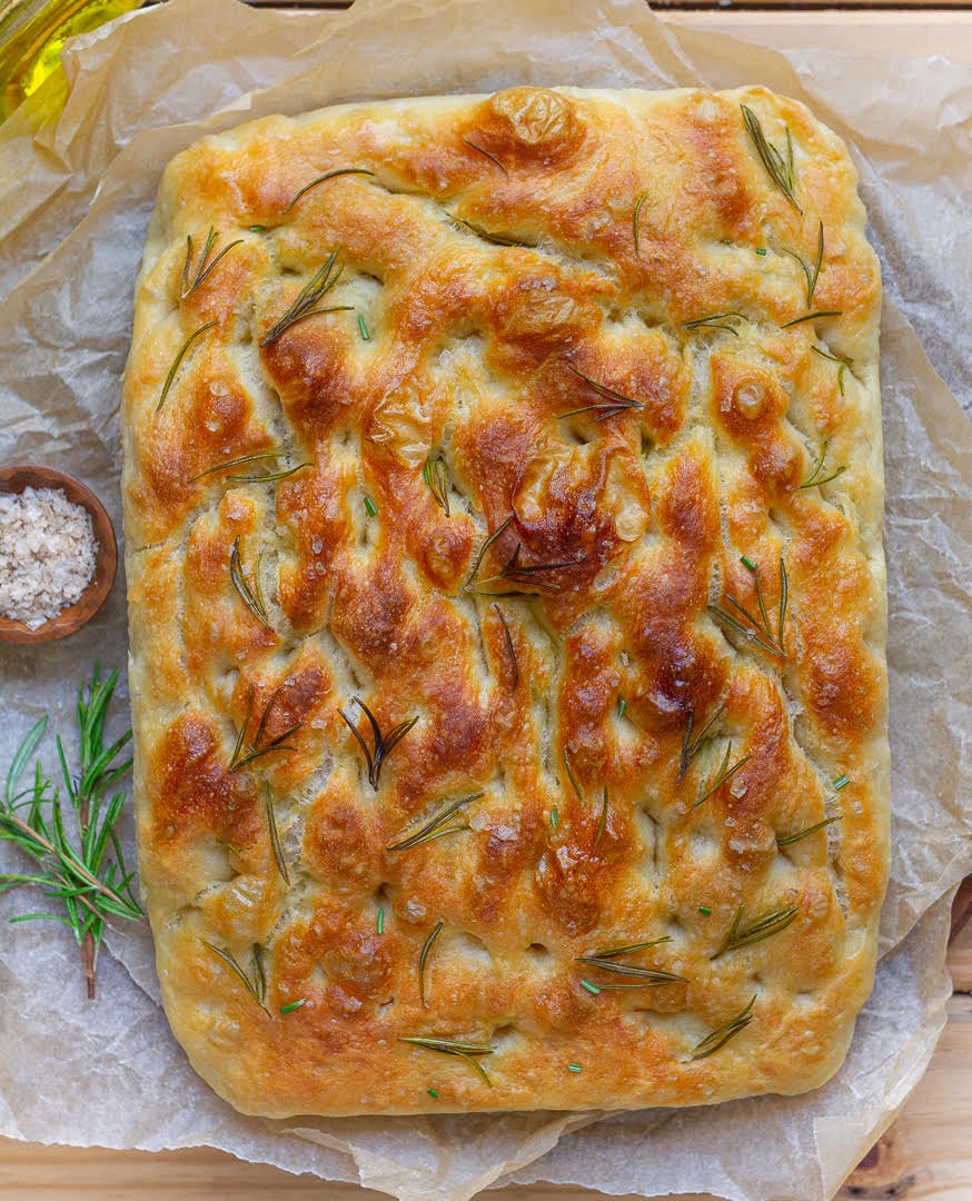 Super Easy No-Knead Focaccia | Homemade Focaccia Bread