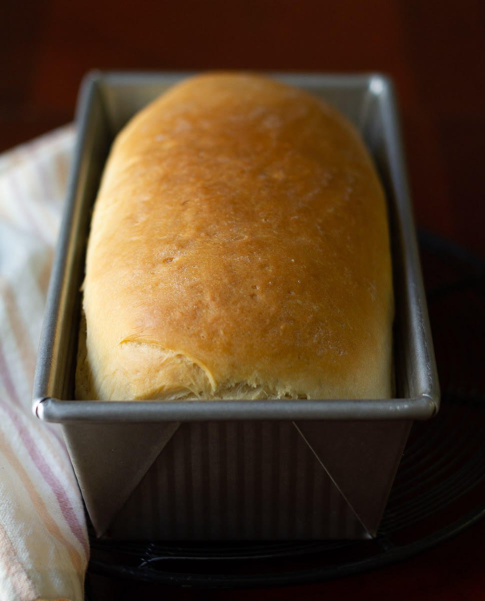 Baked sandwich bread